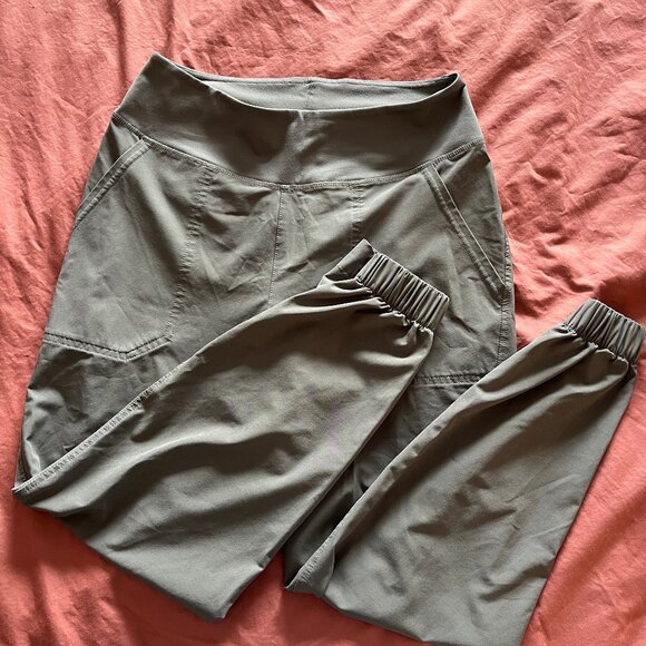 Patagonia Happy Hike Studio Pants - Noble Grey - Picture 4 of 6
